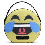 Wholesale Sunglasses Emoji Portable Bluetooth Wireless Speaker MY551BT (Tears of Joy)